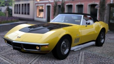 CHEVROLET CORVETTE CONVERTIBLE (C3)`69 423кВт/5400об/мин. FR * 1257 кг.